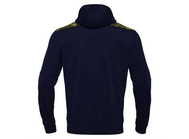 Ishtar Hoody 1/4 Zip Top NAVY/GUL XS Treningsgenser med hette - Unisex 
