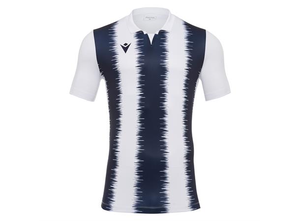 Miram Match Day Shirt WHT/NAV M Teknisk poloskjorte - Unisex 