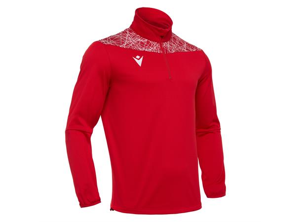 Tagus 1/4 Zip Top RØD/HVIT XXL Teknisk treningsgenser - Unisex 