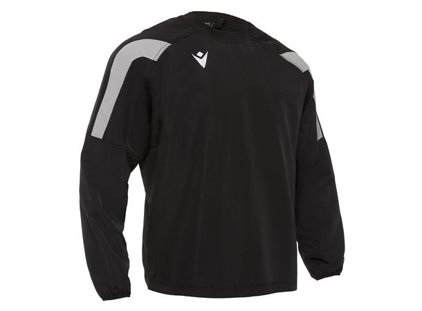 Tourmaline Rugby Top BLK/GRY L Slitesterk treningsgenser - Unisex 