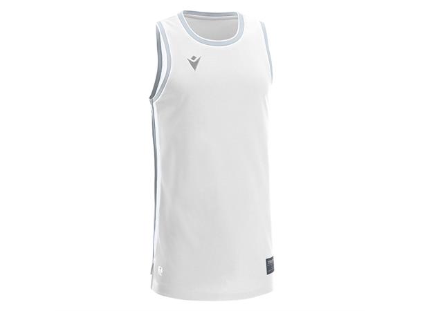 Plutonium Basket Shirt WHT XS Teknisk basketdrakt i Eco tekstil 