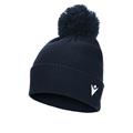 Snow PomPom Beanie NAV SR Klassisk lue med stor dusk