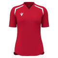 Anduril Womens Shirt RED/WHT XXS Teknisk spillerdrakt til dame
