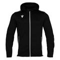 Freyr Hoody Full Zip Top BLK XL Overtrekksjakke - Unisex